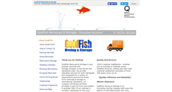 Desktop Screenshot of goldfishremovals.co.uk